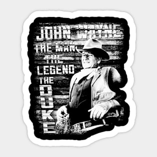 John Vintage Wayne The Legend Sticker